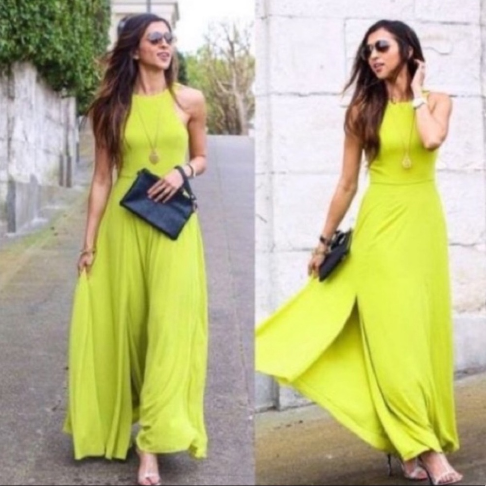 NBD NAVEN Twins Out Shine Maxi Dress